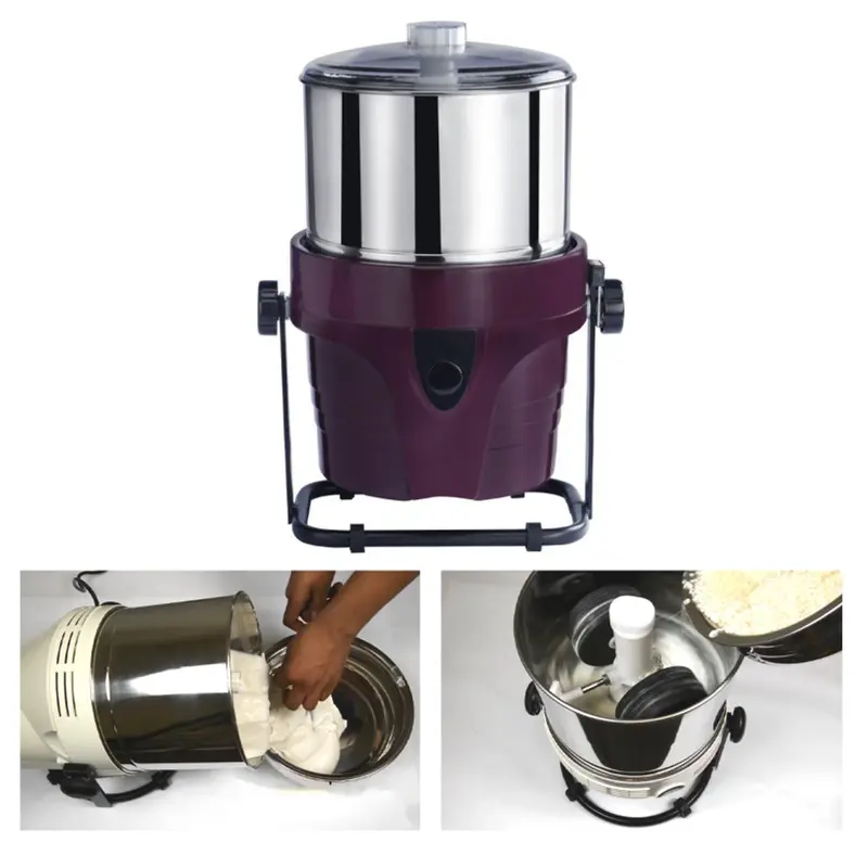 Made in India 2L Domestic Table Top 150W Tilting Wet Grinder With 960 RPM Copper Winding Motor